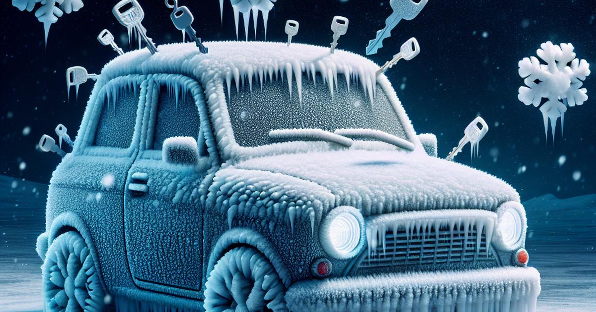 車のドアが開かない!氷点下20度の恐怖