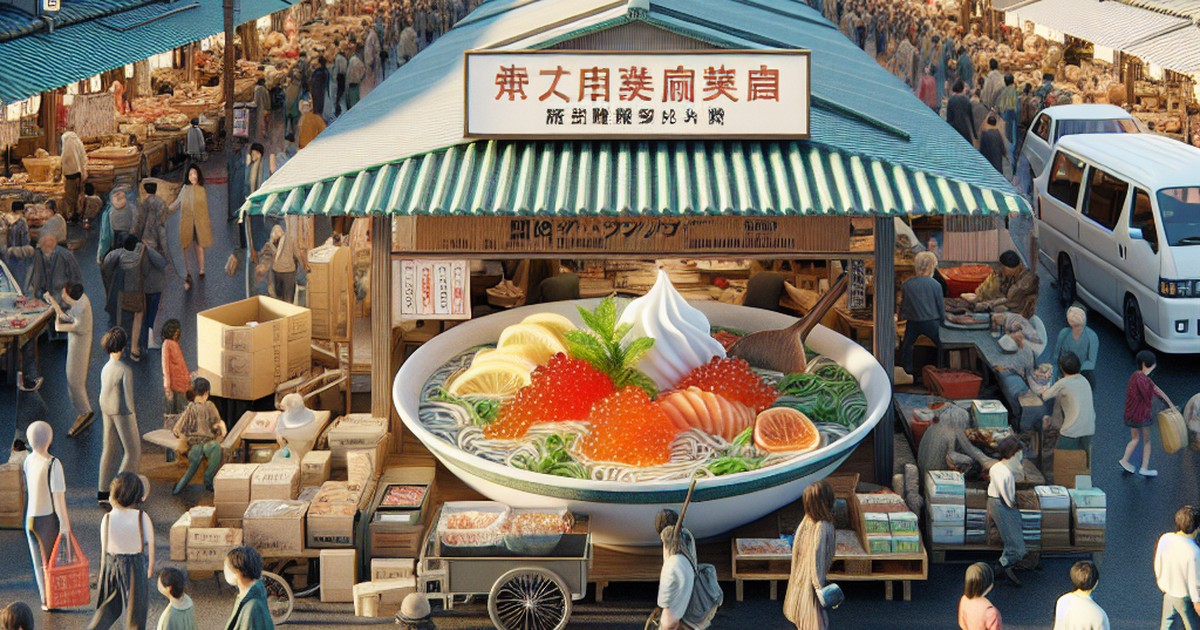 1. 函館朝市「五代目 まつ川」