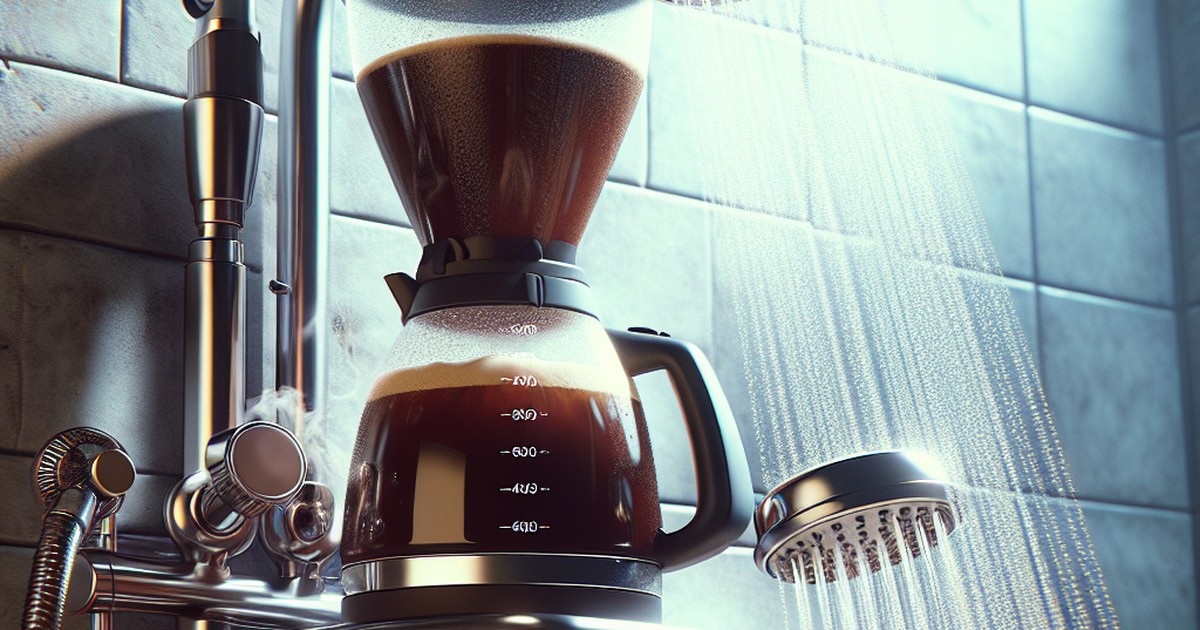 シャワーでコーヒーを淹れるとは?