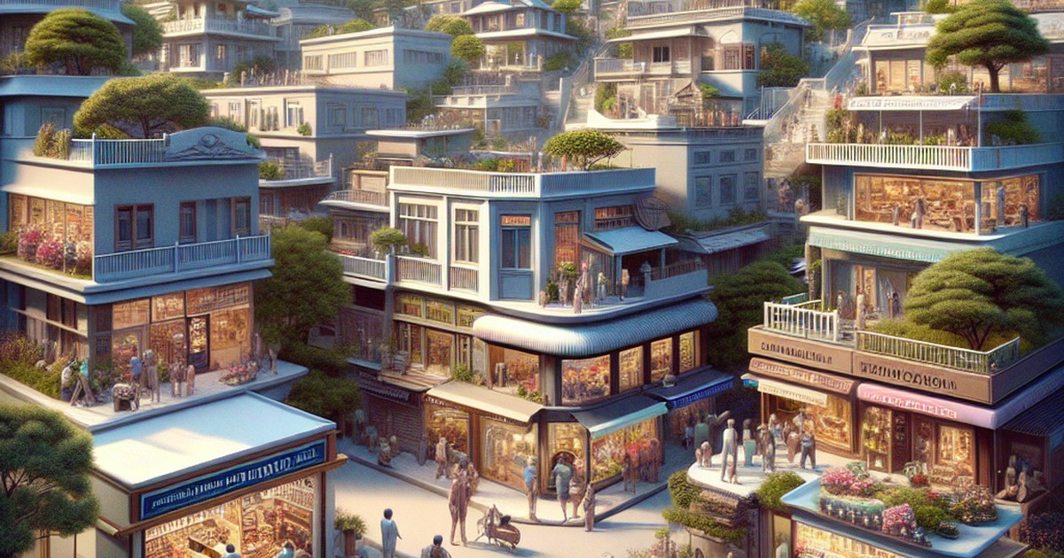 観光地化が進むローカルなスポット