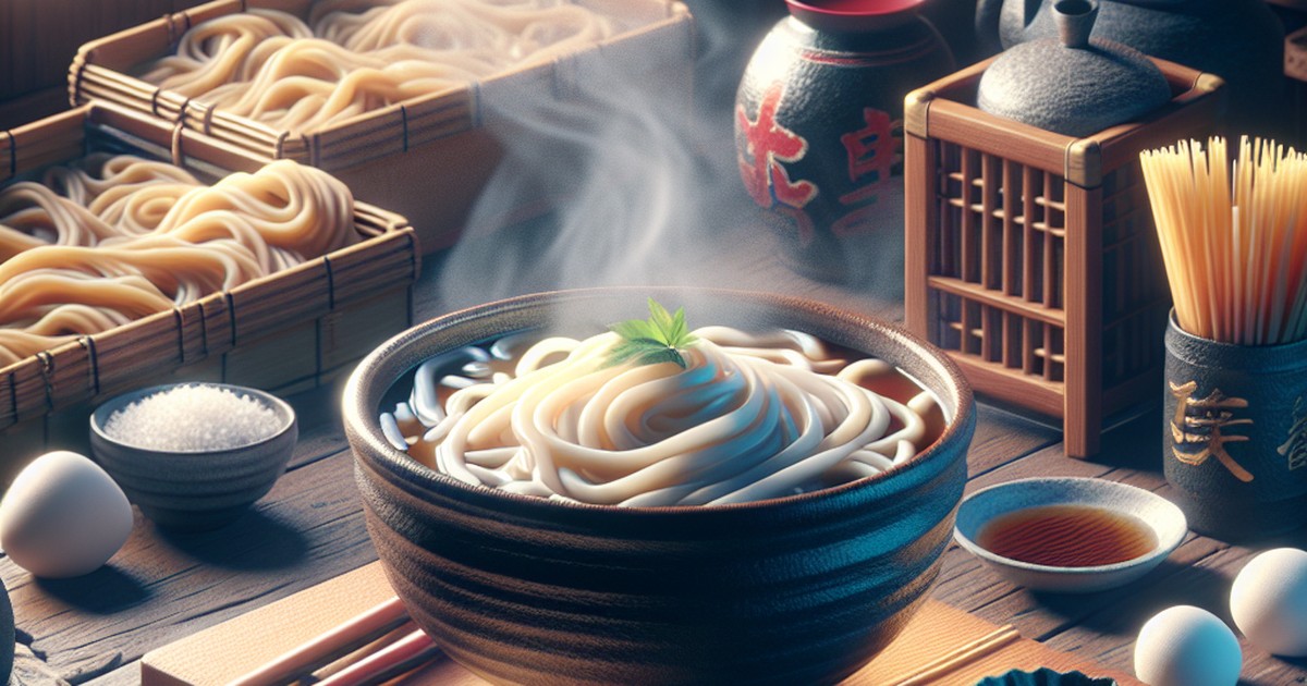 1. 大仙市名物「稲庭うどん」