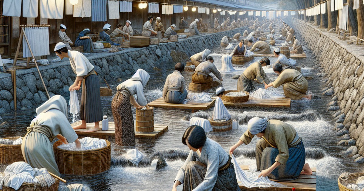 江戸時代の洗濯事情