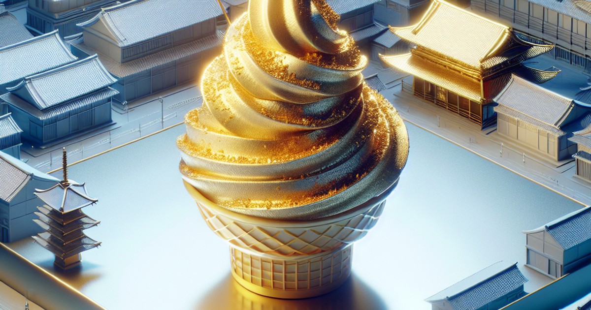 金箔ソフトクリームとの出会い